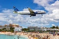 JetBlue Airbus A320 airplane Sint Maarten Airport in the Caribbean