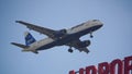 JetBlue Airbus A320 Prepares for Landing