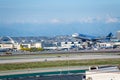 JetBlue Airlines Jet Takes Off at Los Angeles International Airport LAX