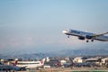 JetBlue Airlines Jet Takes Off at Los Angeles International Airport LAX