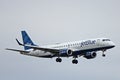 JetBlue Embraer ERJ-190 About To Land In Buffalo, New York