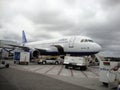 JetBlue Plane parked at Long Beach Airport