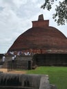 Jethawanarama temple in sri lanka. It is most popule place in srilanka.itbis in anuradhapura. It was made in king dutugamunu