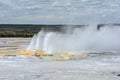 Jets of water from geyser Royalty Free Stock Photo