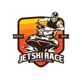 Jetski Racing vector illustration design Royalty Free Stock Photo