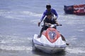 Jetski ride in Bali Royalty Free Stock Photo