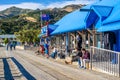 Jetty in Akaroa Royalty Free Stock Photo