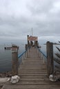 Jetty on Atlantic Street in Walvis Bay, Namibia