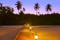 Jetty Beach At Sunset - Maldives