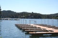 Jetty, Lake Arrowhead Royalty Free Stock Photo