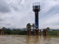 The jetty for loading cargo Royalty Free Stock Photo