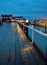 Jetty on Stivston Royalty Free Stock Photo