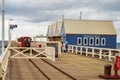 Jetty, Train and Shops