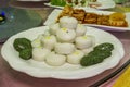 Jeungpyeon also called sultteok, is a variety of tteok - rice cake made by steaming rice, North Korean cuisine