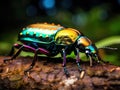 Jewel Beetle Royalty Free Stock Photo