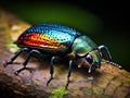 Ai Generated illustration Wildlife Concept of Jewel Beetle