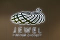 Signage of  The Jewel, Changi Airport Royalty Free Stock Photo