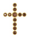 Jewel cross Royalty Free Stock Photo