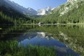 Jewel Lake in Colorado Rocky Mountains Royalty Free Stock Photo