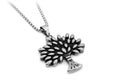 Jewel Necklace. Pendant Tree of Life. Stainless steel