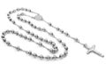 Jewel Necklace Rosary. Stainless steel