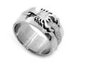 Jewel ring for men. Material stainless steel