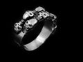 Jewel ring - Stainless steel