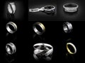 Jewel ring - Stainless steel