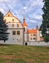 Chateau in Benesov nad Ploucnici Royalty Free Stock Photo