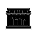 jewelery store icon. Element of Hipermarket for mobile concept and web apps icon. Glyph, flat icon for website design and