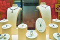 Jewelleries on display Royalty Free Stock Photo