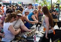 Jewellery stand at Taste of Danforth Toronto Royalty Free Stock Photo