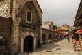 Jewellery stores at Gazi Husrev-beg Bezistan covered market at old bazaar and the historical and cultural center of the Sarajevo Royalty Free Stock Photo