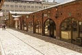 Jewellery stores at Gazi Husrev-beg Bezistan covered market at old bazaar and the historical and cultural center of the Sarajevo c Royalty Free Stock Photo