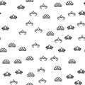 Jewelry Aristocracy Crowns Seamless Pattern Vector Royalty Free Stock Photo
