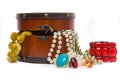 Jewelry box. Royalty Free Stock Photo