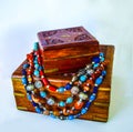 Jewelry boxes hand made necklaces