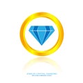 Jewelry crystal diamond
