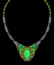 Jewelry Design Art Vintage Necklace.