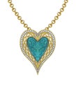 Jewelry design celtic heart .