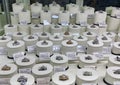 A jewelry display case of diamond rings waiting for customers to purchase at a Sams Club retail store