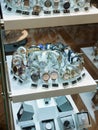 Jewelry display stand with pretty watches for girls..