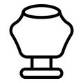 Jewelry dummy bijouterie icon, outline style