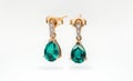 Jewelry, Earrings Royalty Free Stock Photo