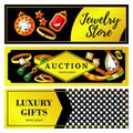 Jewelry Horizontal Banners