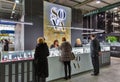 Jewelry House SOVA booth during Jeweller Expo in Kyiv, Ukraine