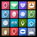 Jewelry Icons Set