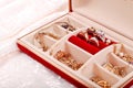 Jewelry in Jewelry Box Royalty Free Stock Photo