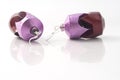 Earrings in recycled coffee pods