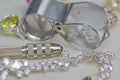 Jewelry repairing tools Royalty Free Stock Photo
